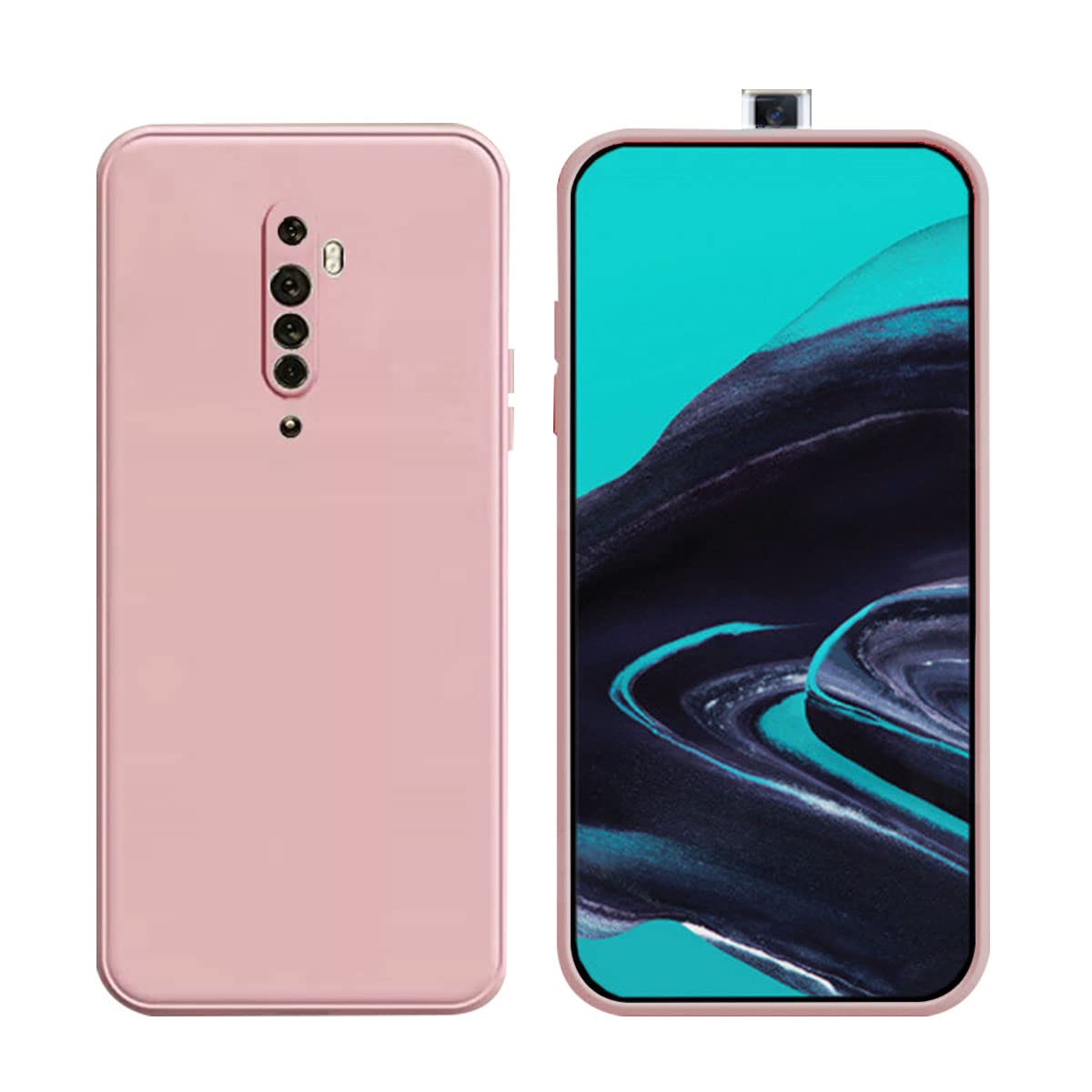 Oppo Reno 2F/2Z Silicone Case - Pink -1