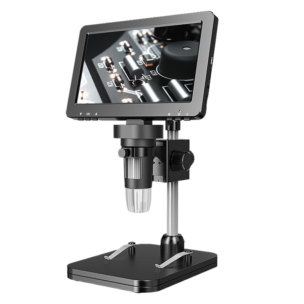 ASerZenith Digital Microscope 1200X 1080P Microscope With Precise Focusing Video Camera For Repairing