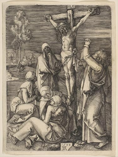 Tableaux peinture sur toile Le Christ en croix décoration murale 60x90