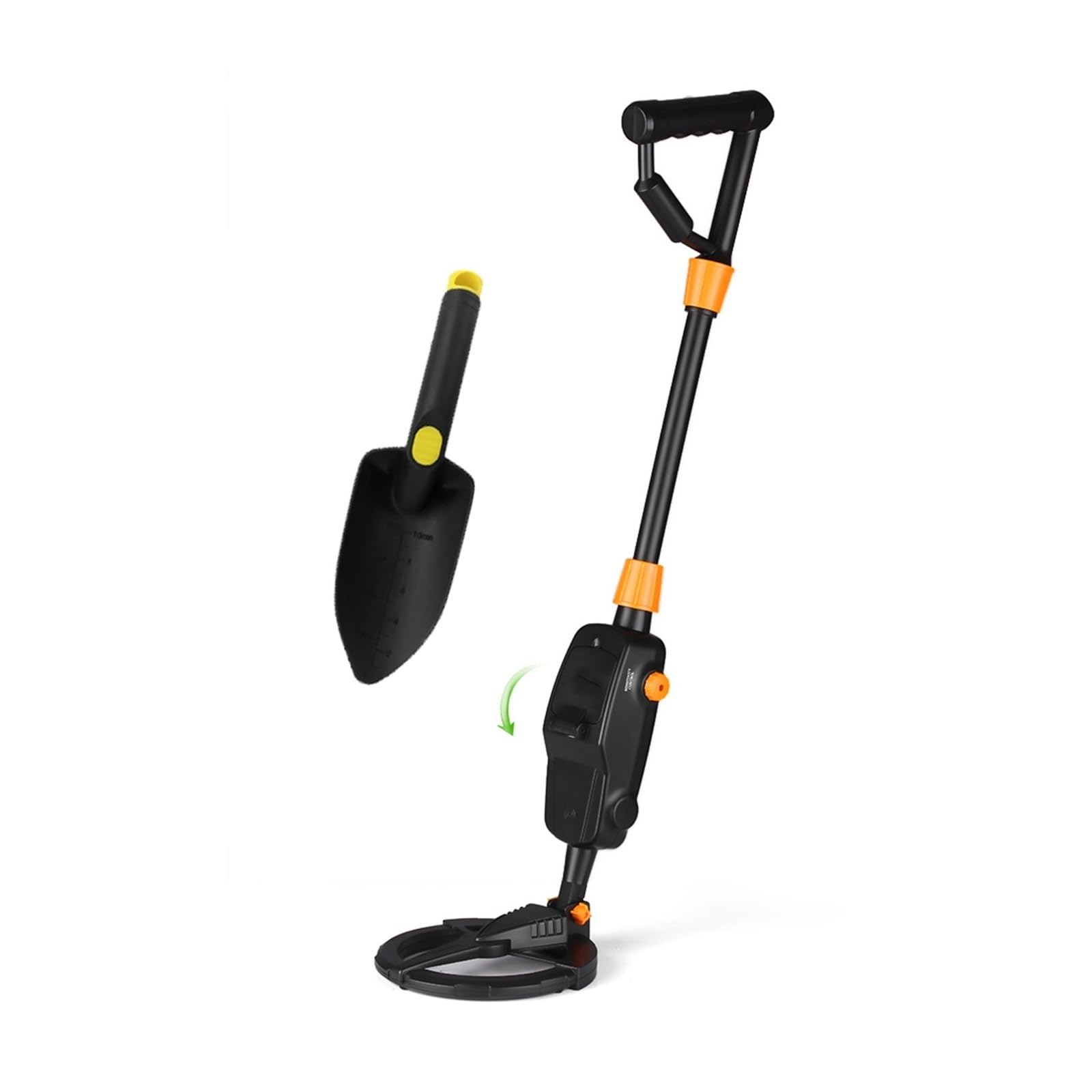 Wykrywacz metalu, MD1008A Metalowy wykrywacz złota Pinpointer Ręczny złoty skarb Podziemny metali Tracker Seeker Finder dla dorosłych i dzieci(Without Shovel)