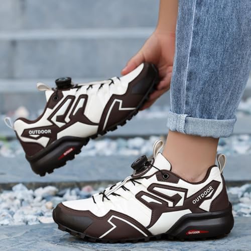 Men's Trail Running Shoes Lightweight Hiking Sneakers Breathable Outdoor Trekking Shoes for Walking, Biking, Climbing, and Workouts3