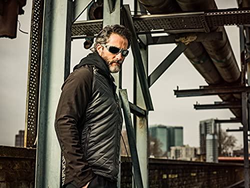 Caterpillar Men's Coffer Polarized Rectangular Sunglasses4