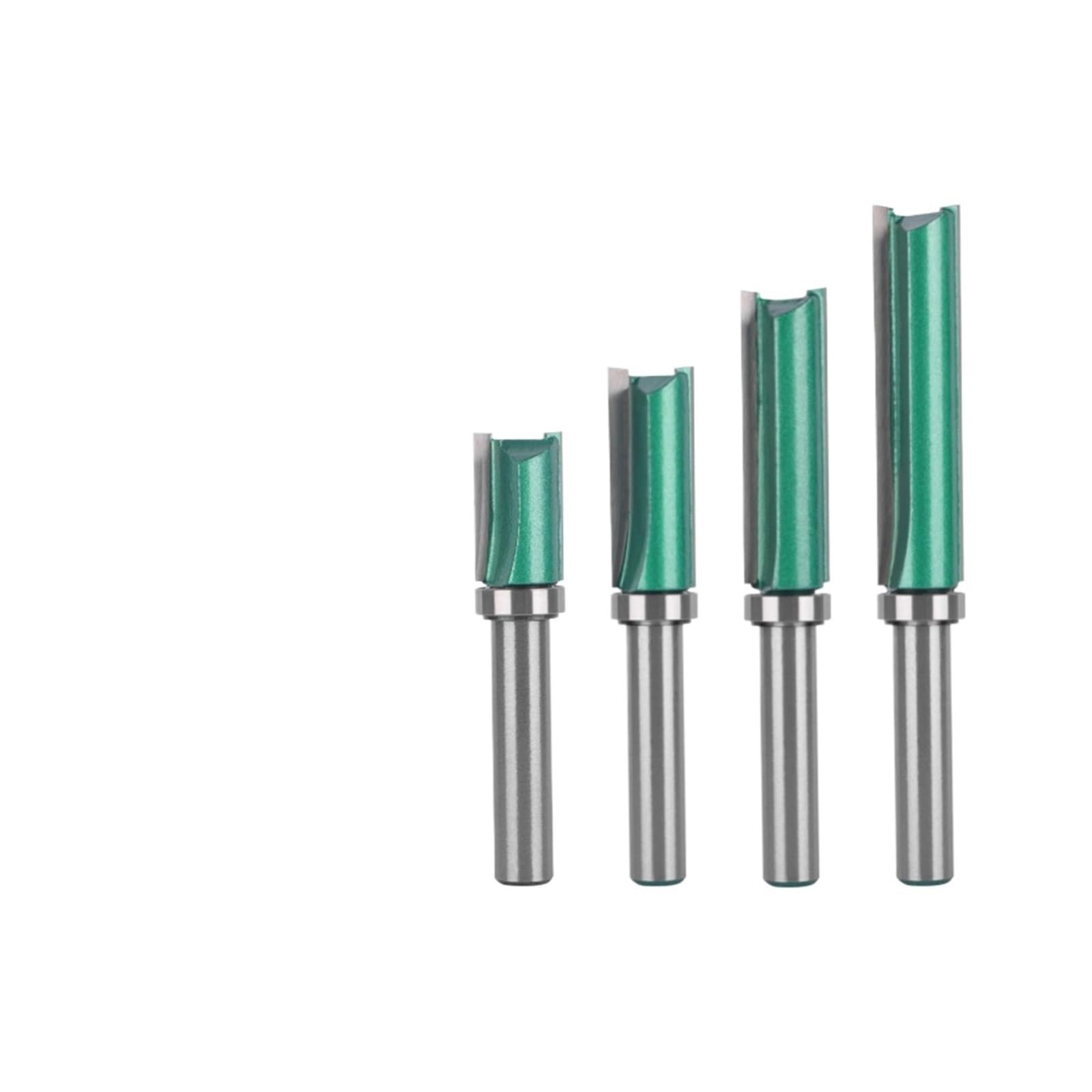 1 Szt. 8MM Trzpień D12MM Wzór Bit Router Frez Do Obróbki Drewna Frezu Czołowego Z Końcówka Węglika(4pc)