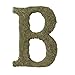 Lillian Rose MG600 Moss 15" B Monogram Letter