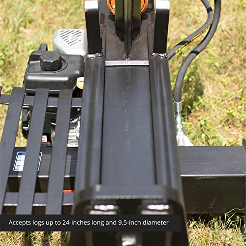 Titan Attachments Industrial 30 Ton Towable Hydraulic Horizontal/Vertical Log Splitter, Atv/Utv Tow-Behind #TOP7