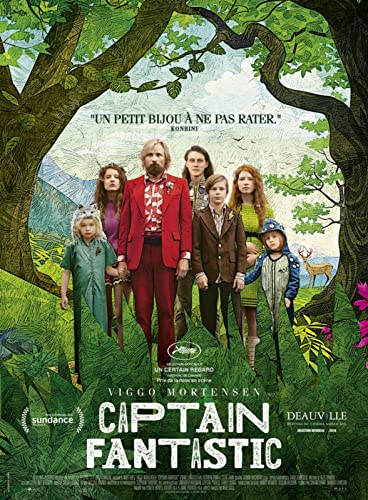Affiche Captain Fantastic Originale 120x160 Souvenir de Cinéma