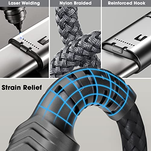 Image of Sounce Type C 3A (60W) Fast Charging Cable Braided Cable for Mobile, Laptop, Tablets & Other C Devices - Supports PD Tech & QC 3.0, 480mbps Data Transfer Speed, 5 Feet (1.5M), Black