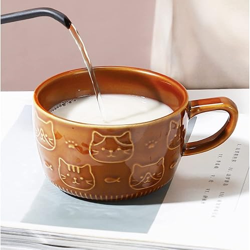 Miniatura 4 de Regalos para mujeres, tazas de café Kawaii con tapas, regalos de cumpleaños de Navidad para niñas, amigos, niños, hombres, esposa, mamá, abuela,