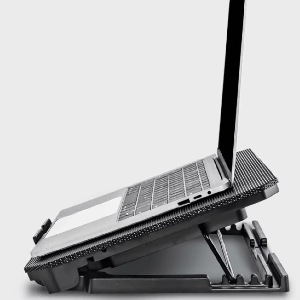 Laptop Cooler Plaque Refroidissement pc Portable Refroidisseur d'ordinateur Portable réglable pour Ordinateur Portable de Jeu