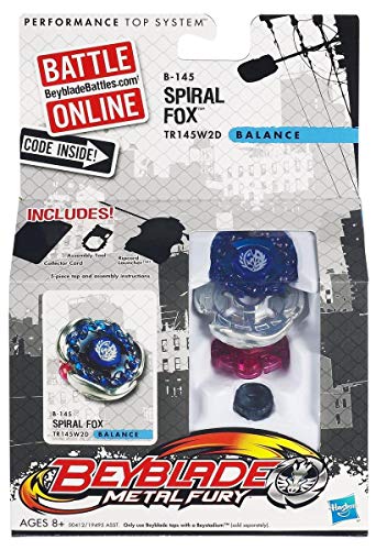 Beyblade Metal Fury Battle Spiral Fox