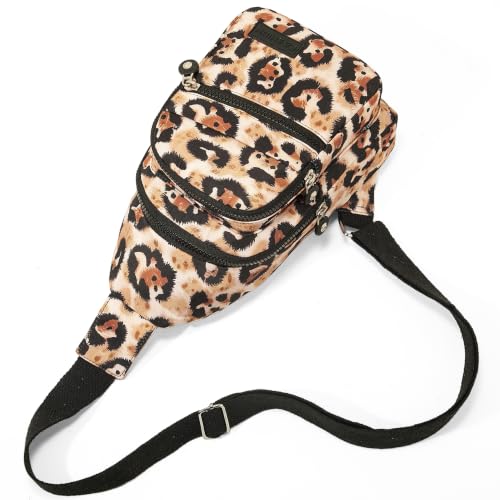 Image of Banelu Small Sling Backpack Crossbody Bags for Women Men, Sling Bag Cross Body Bag Fanny Packs Crossbody Purses