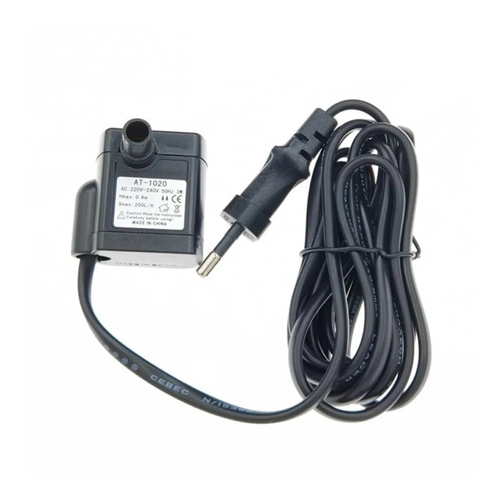Water Pump Flow Rate Waterproof Brushless Pump Water Filter Fish Tank Fountain Pump AC 110V/220V 3W(E)