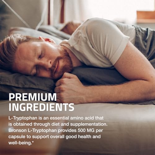 Bronson L-Tryptophan 500mg Capsules