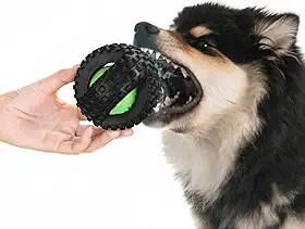 Bola Grande Pneu PVC Com Apito Brinquedo Pet Para Cachorro Cães Muito Reforçado! !