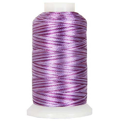 Image of ThreadArt Polyester Machine Embroidery Thread, 1000M 40wt, Violets