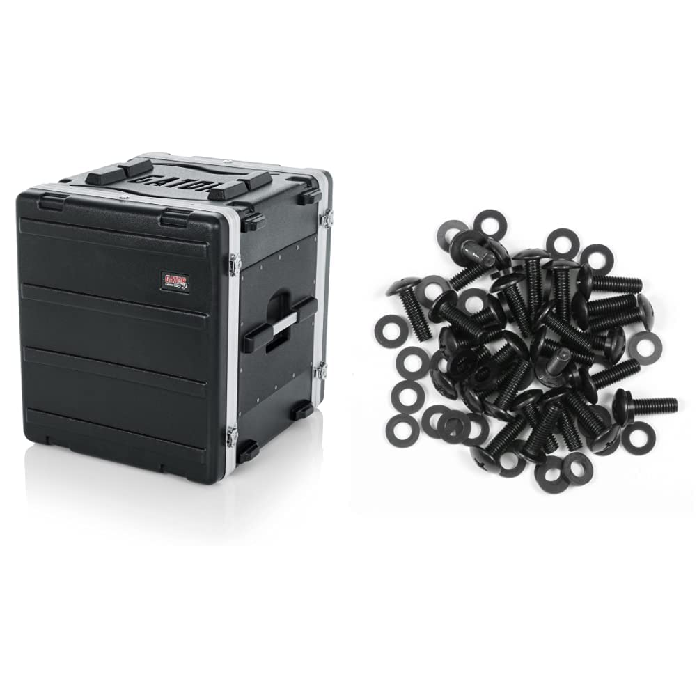 Amazon.com: Gator Cases Lightweight Molded 12U Rack Case with Heavy ...