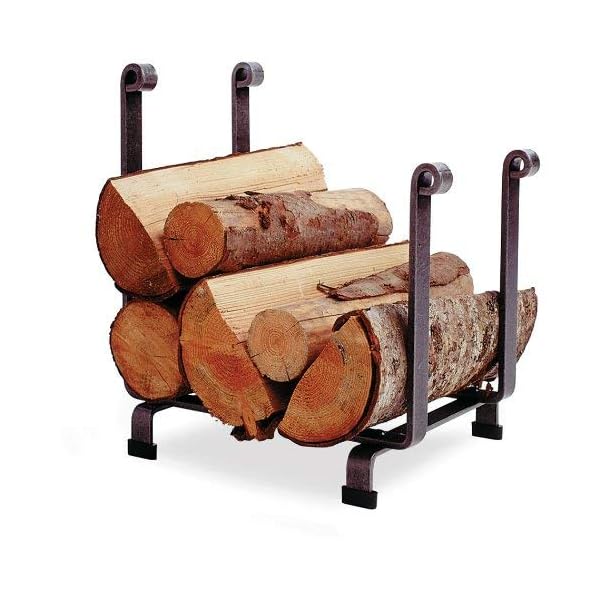 Enclume Hearth Kaminholzregal, gehämmerter Stahl