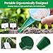 6 PCS Mini Seed Spreader Set, 2025 New Mini Sowing Seed Dispenser, Small Garden Seed Planter Tool, Hand held Manual Seed Spreader with Seedlings Dibber and Widger Set for Tiny Seeds