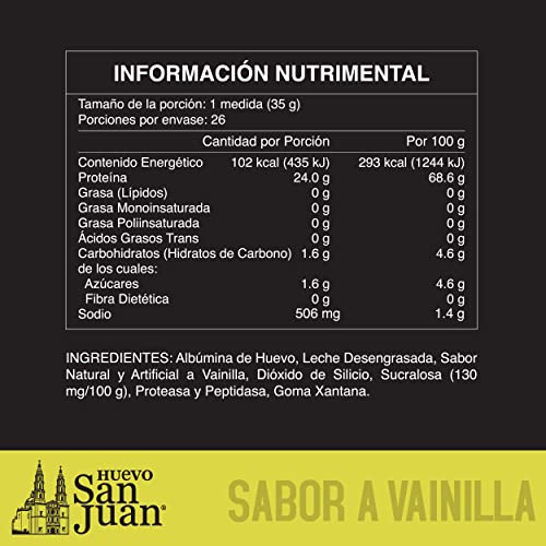 Vitamínicos, albumina gnc Marca HUEVO SAN JUAN (2)