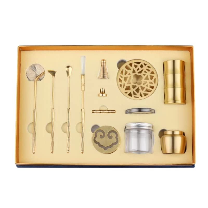 Kit fabrication encens église et méditation avec accessoires pour rituel hôtel