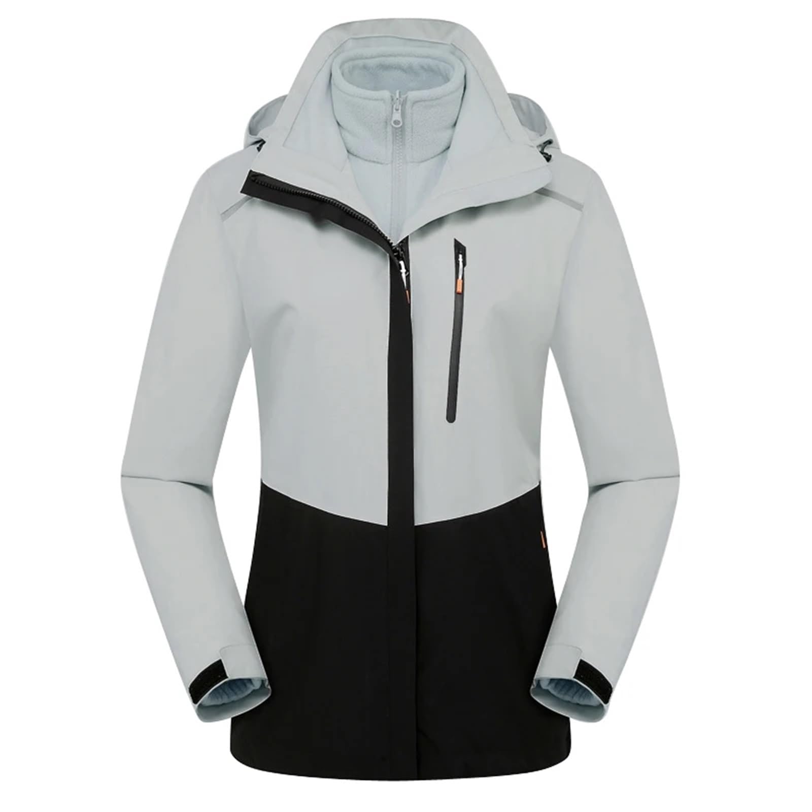 Mono Ski Mujer Traje de esquí for mujer, impermeable, cálido, con capucha, impermeable a prueba de viento, pantalones de nieve, conjunto de ropa de Snowboard for exteriores, monos de esquí for mujer(J