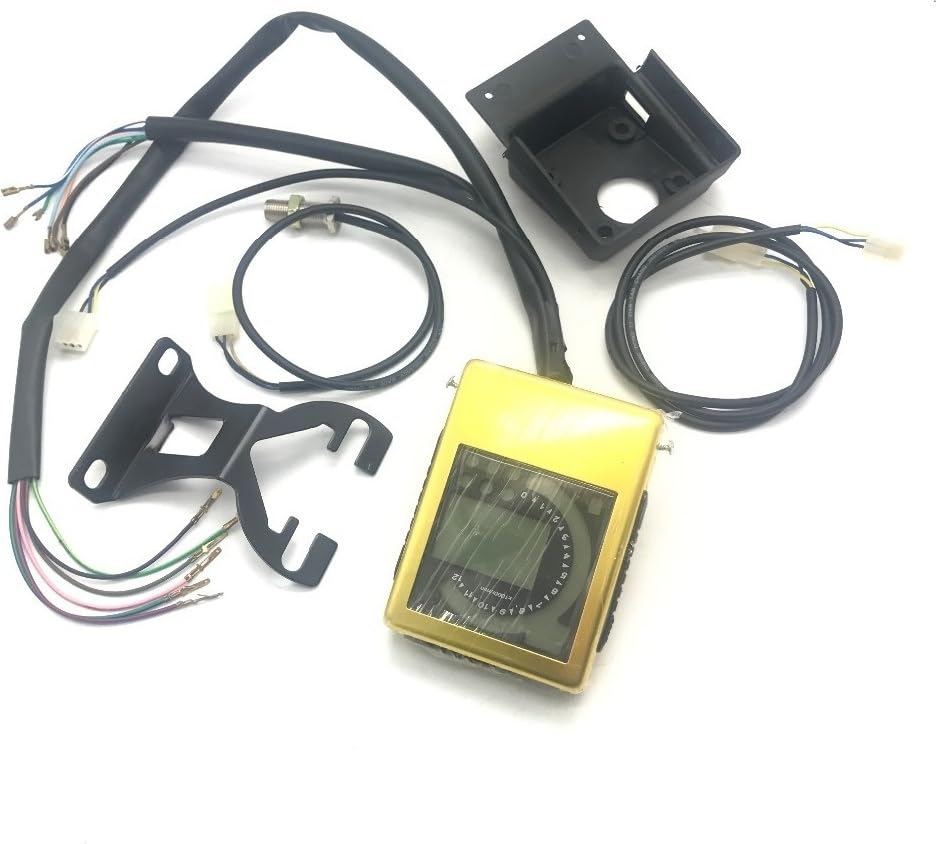Velocímetro universal apto for motocicleta ATV de 110 cc, 125 cc, 150 cc, 200 cc, 250 cc