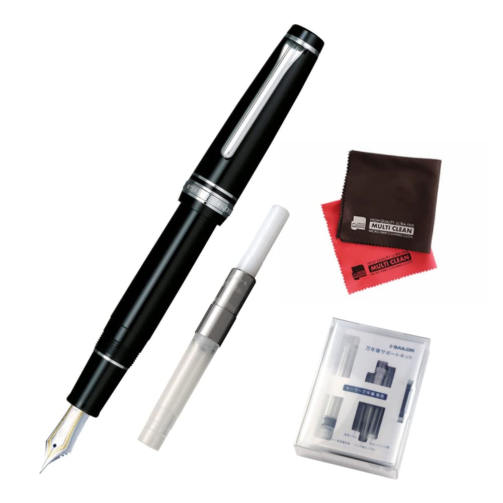 Amazon | セーラー万年筆 プロフェッショナルギア銀 太字 11-2037