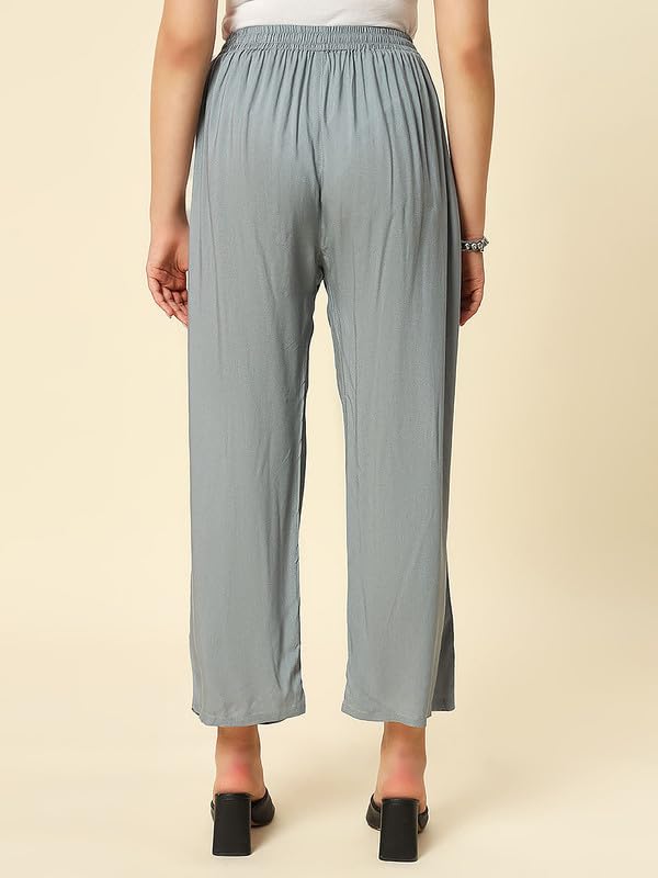 Image of Soft Colors Women Regular Fit Pocket Palazzo