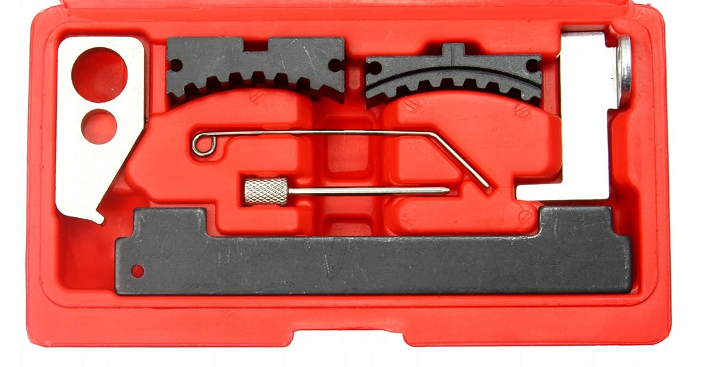 Kit Set Messa in Fase per Motori Opel Fiat Alfa Chevrolet 7 Attrezzi Utensili per Regolazione Albero Came Chinghia