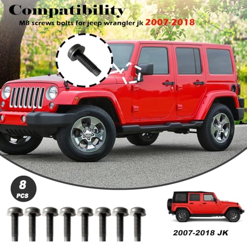 Image of Screws Bolts for Jeep Wrangler JK,M8 Bolts