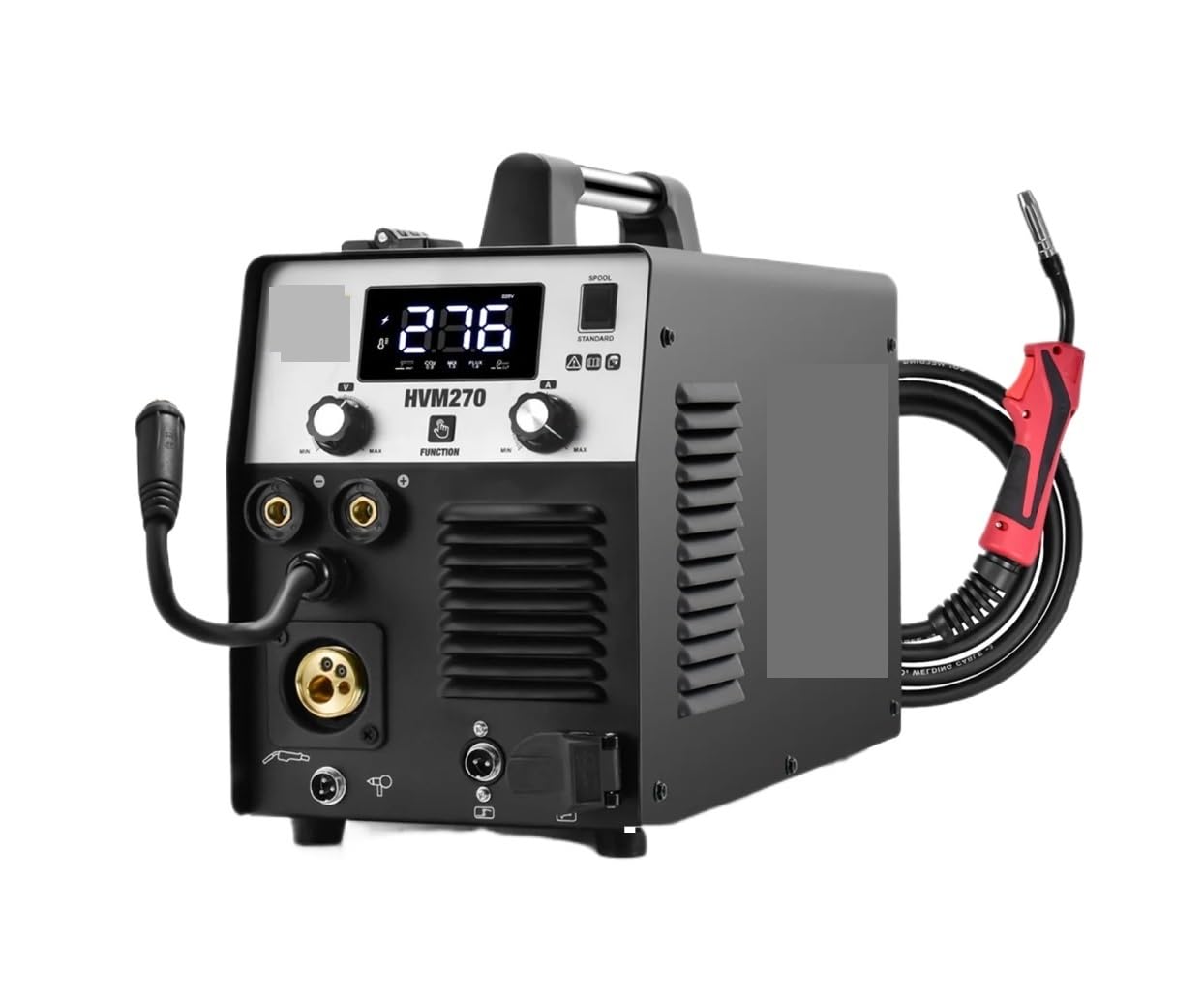 Spawarka plazmowa 5 w 1 Cyfrowy ekran 220 Cięcie/MMA/Gaz/bez gazu Mig/Lift Spawarka inwertorowa TIG Drut 1/5 Kg(With 17V PT31)