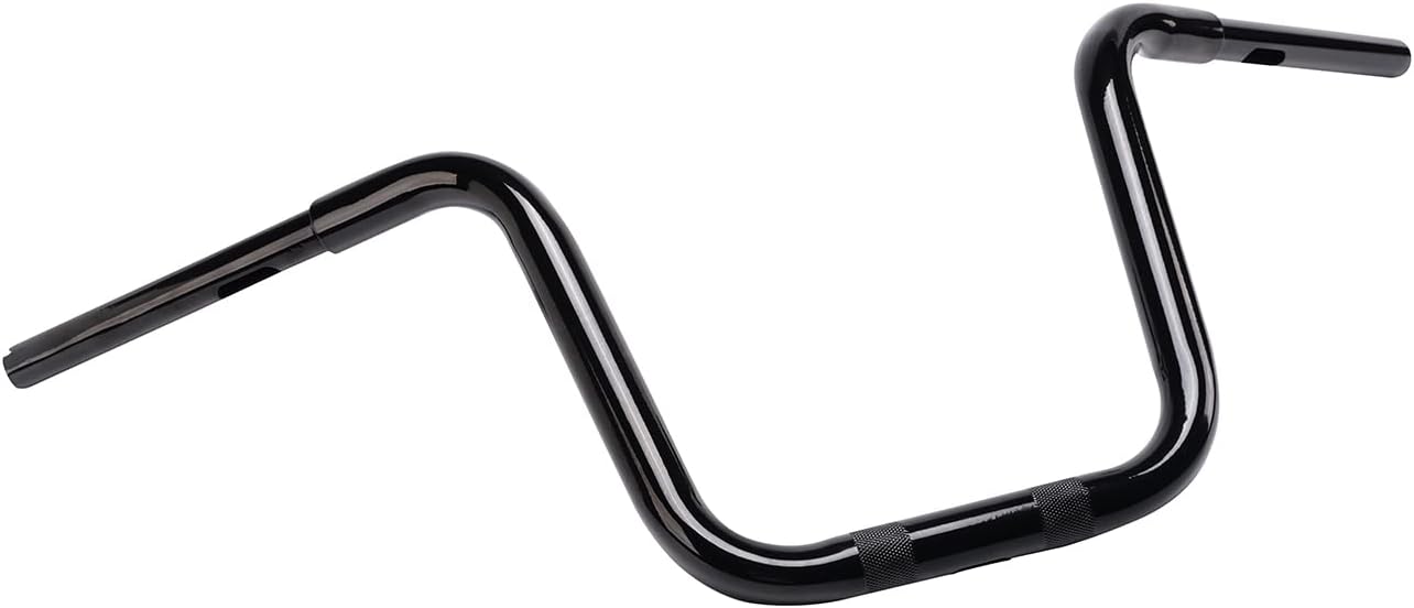 12'' Rise 1-1/4'' Ape Hanger HandleBars Fat Bars Fit Harley Softail 2018-2024 Road King 2014-later' Chrome