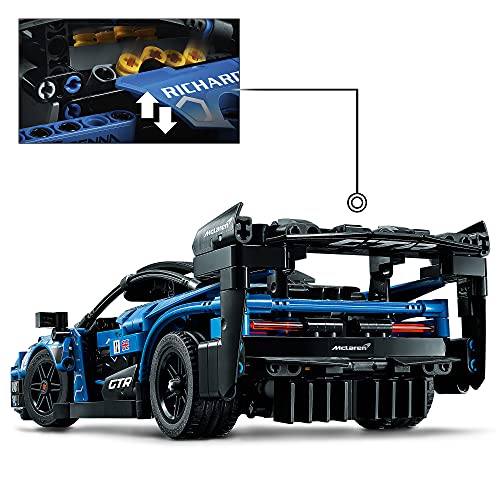 Technic McLaren Senna GTR, Giochi per Bambini e Bambine da 10 Anni con Modello di Auto da Corsa da Costruire, Macchina Giocattolo da Collezione, Idea Regalo di Compleanno 42123 - Lego - Immagine 2