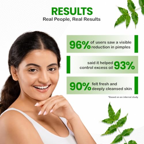 Image of Aaryanveda Tea Tree Anti-Acne & Pimple Face Wash with Neem & Aloe Vera (150ml Each) | For Men & Women | Deep Cleansing & Acne Control