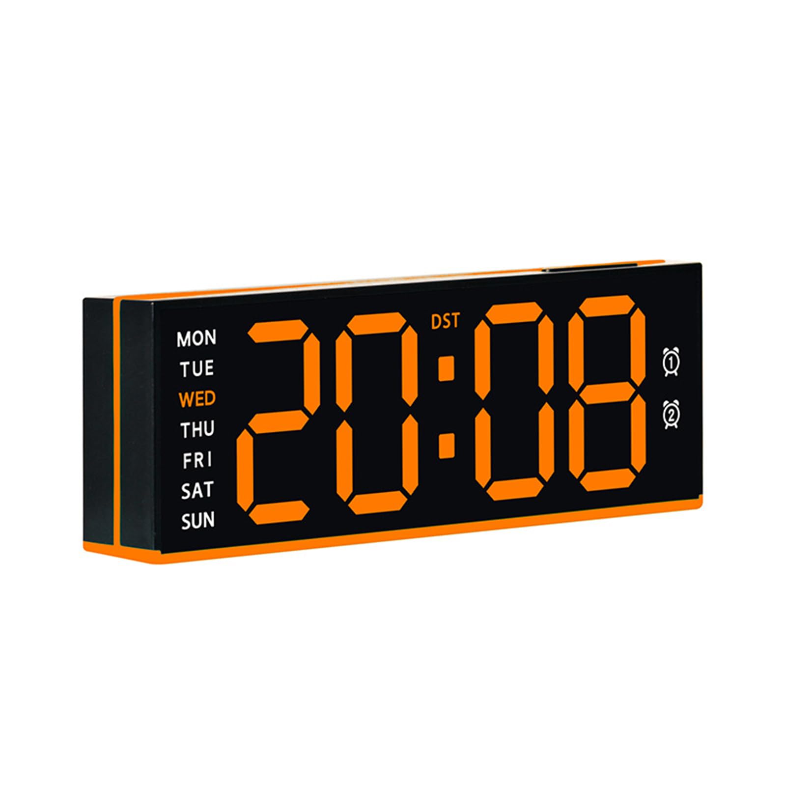 Limtula Alarm Clocks for Bedroom Digital Desk Clock for Bedside Nightstand Digital Alarm Clock with Day of Week Duals Alarms Clocks Bedside with Dimmer