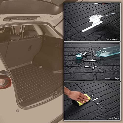 Kelcseecs All Weather Cargo Liner For Honda Cr-V 2024 2023(Not For Hybrid Models), Custom Fit Car Trunk Mat Waterproof Easy To Clean Cargo Mat Crv,(Best For Cargo Tray In Lowest Position) #TOP2