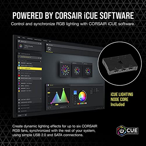 Image of Corsair ML120 RGB ELITE 120mm Magnetic Levitation TRIPLE PACK, CO-9050113-WW