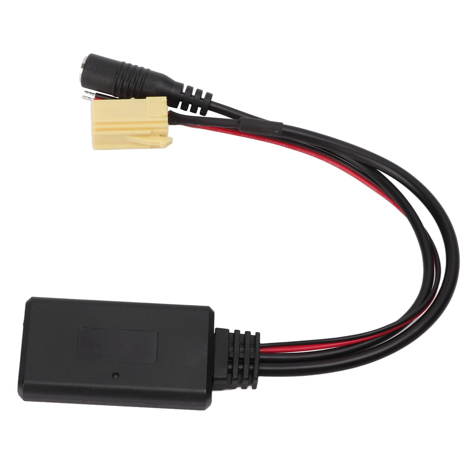 Cavo adattatore audio Aux Bluetooth 5.0 con microfono vivavoce adatto per 159 2005+ e 500 Grande Punto Nuova Panda Qubo Fiorino, ricevitore musicale wireless connettore Plug and