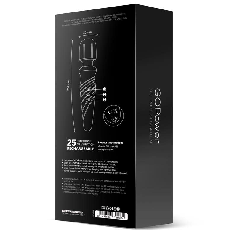 Masajeador USB silicona Noah soulage les douleurs et tensions du dos - 5