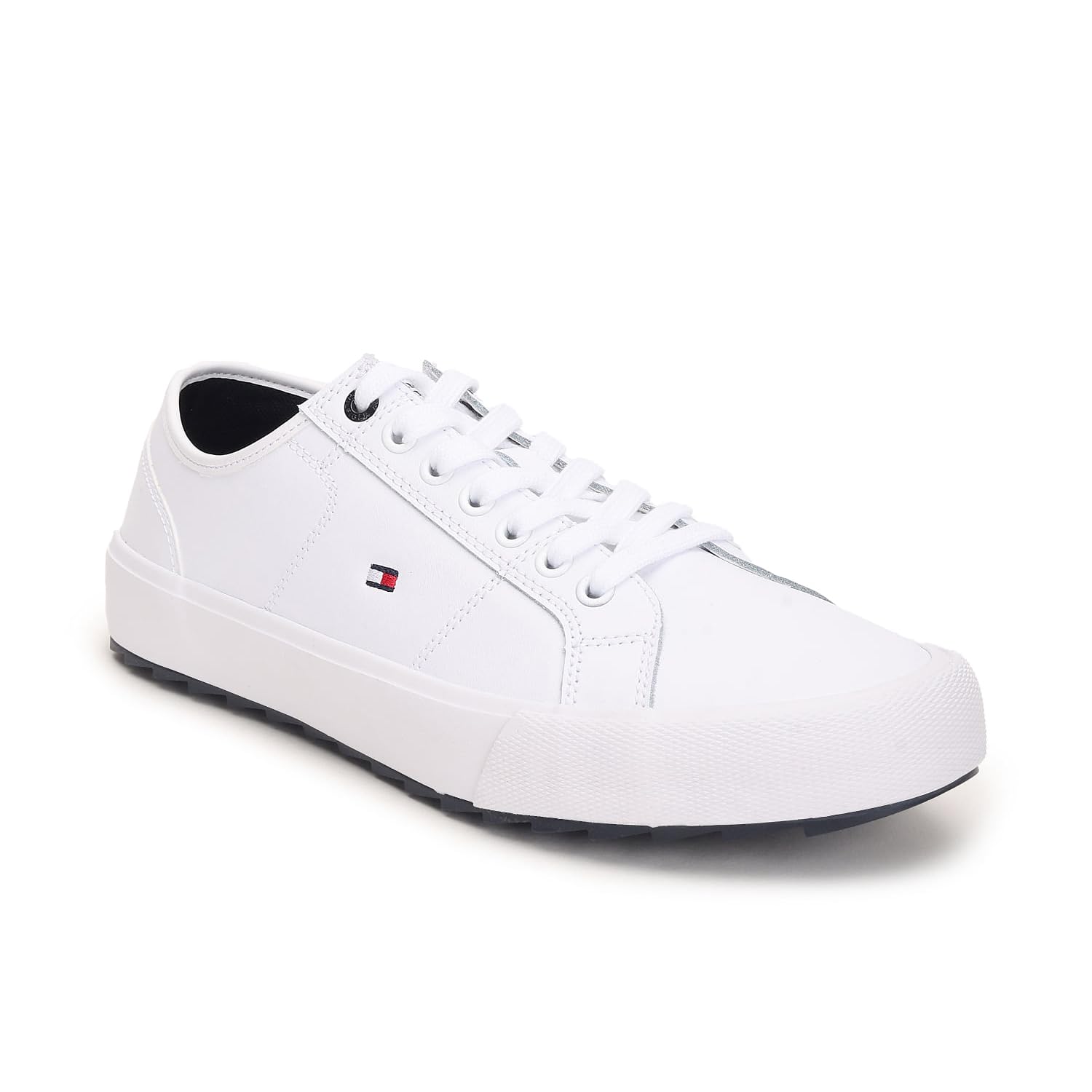See full amazon price history chart for Tommy Hilfiger Leather Solid White Men Flat Sneakers (F23HMFW082) Size- 43 Tommy Hilfiger Leather Solid White Men Flat Sneakers (F23HMFW082) Size- 43 (B0CKW9Y1VQ) Amazon Price History, Amazon Price Tracker