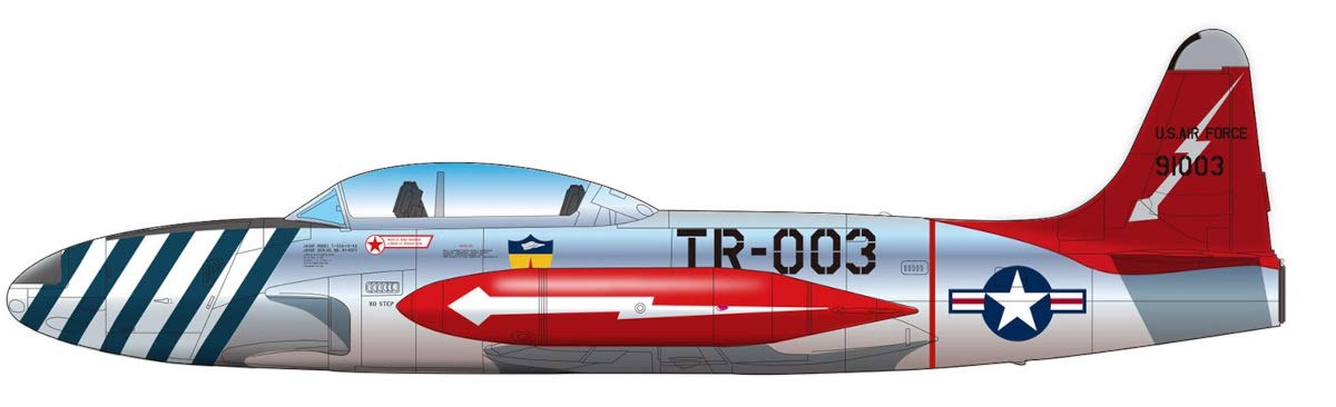 Amazon | プラッツ 1/72 アメリカ空軍 練習機 T-33A