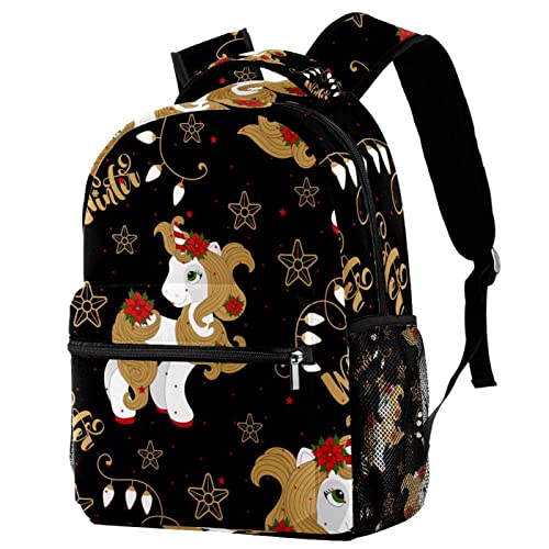 Sac à dos de voyage carlin avec porte-bouteille - cartable medium de camping couleur 8 pour ados
