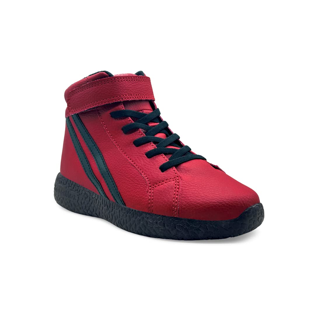 kazarmax Hopits Kids Boys and Girls Ankle Length | High Top | Slip-on Sneakers Shoes | Lightweight | Outdoor Shoes Collection-picture-10