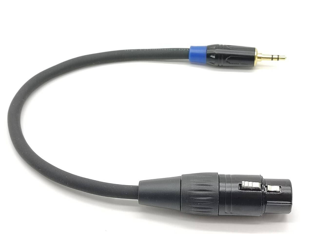 Adattatore Cavo Prolunga Per Microfono XLR, Pratico Adattatore Cavo XLR Femmina A XLR Maschio Dritto A 90 Gradi Per Sala Di Registrazione (0,30 M/1,0 Piedi - Foto 5