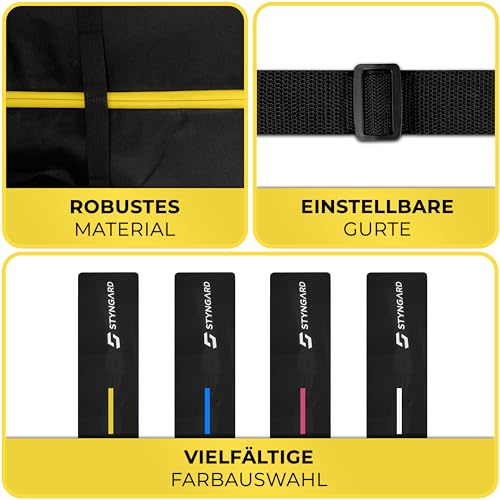 STYNGARD Skitasche Set Skisack [140 cm bis 200 cm] und Skischuhtasche mit Helmfach [40 L] - Skitasche und Stiefeltasche mit Lüftungsgitter Modell Vancouver