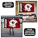 College Flags & Banners Co. Louisville Cardinals Football Helmet 3x5 Flag