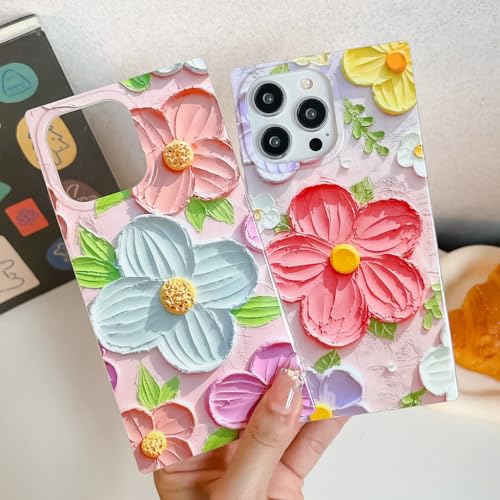 Coque rectangulaire à bords arrondis iPhone 14 Pro fine et douce antichoc