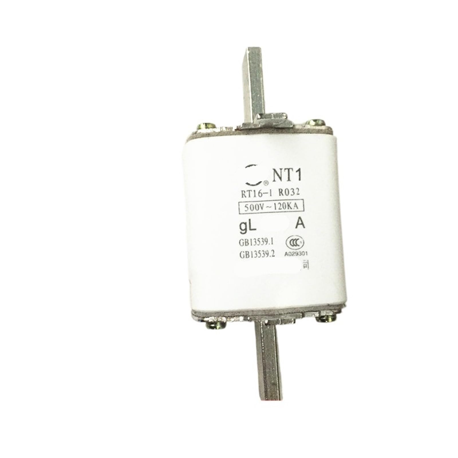 Fusible basse tension RT16-1 à haut pouvoir de coupure 120KA pour calibre 250A