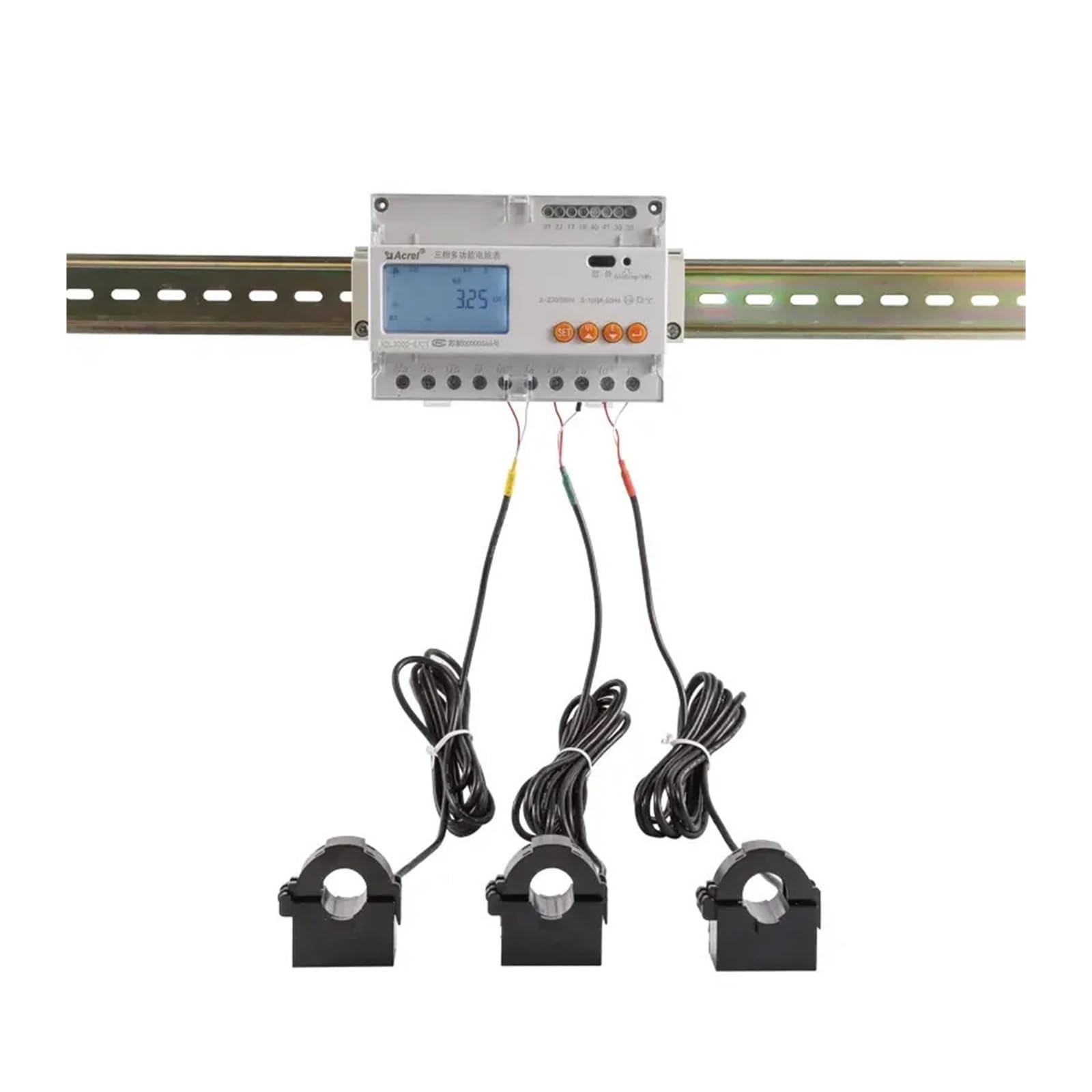 Compteur d'énergie triphasé Kwh ADL3000-E pour éviter les coupures et surcharges