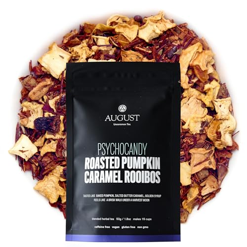 August Uncommon Psychocandy Roasted Pumpkin Caramel Rooibos Tea (1.75oz)